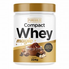 Compact Magic Whey Protein - 224g Chocolate Nougat with Choco Pieces Compact Magic Whey Protein - 224g Chocolate Nougat with Choco Pieces