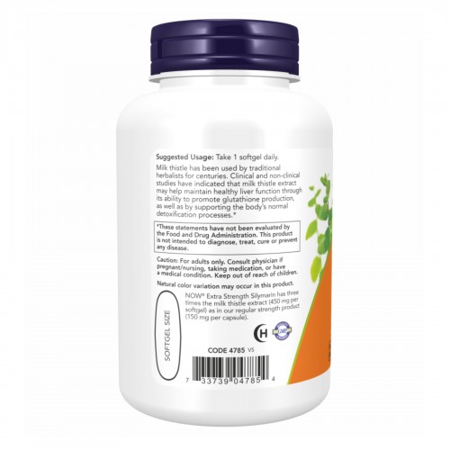 Silymarin Milk Thistle 450mg - 120 sgels 2022-10-1712 Now Foods Silymarin Milk Thistle 450mg - 120 sgels 2022-10-1712 Now Foods