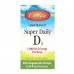 Super Daily D3 1000IU - 10.3 mL 2023-10-5151 Carlson Laboratories