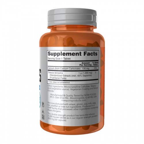 Tribulus 1000mg - 180 tabs 2023-10-2090 Now Foods Tribulus 1000mg - 180 tabs 2023-10-2090 Now Foods