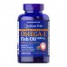 Triple Strength Omega-3 Fish Oil 1400 mg (950 mg Active Omega-3) - 120 softgels 2023-10-4594 Puritans Pride