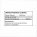 Carb Bloc 500 mg - 90 Caps 2022-10-0806 Ultimate Nutrition