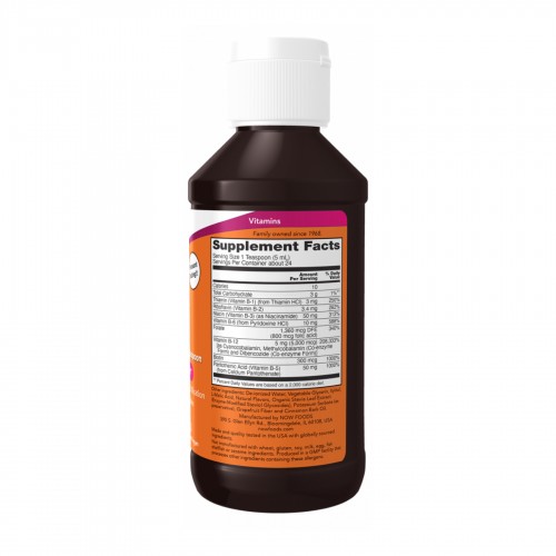 B-12 Ultra Liquid - 118ml (4oz) 2023-10-4535 Now Foods B-12 Ultra Liquid - 118ml (4oz) 2023-10-4535 Now Foods