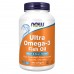 Ultra Omega-3 Fish Oil - 180 Softgels 2022-10-2435 Now Foods