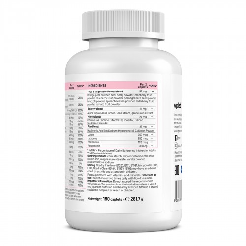 Ultra Women Multivitamin - 180 caps 2022-10-1448 VPLab Ultra Women Multivitamin - 180 caps 2022-10-1448 VPLab