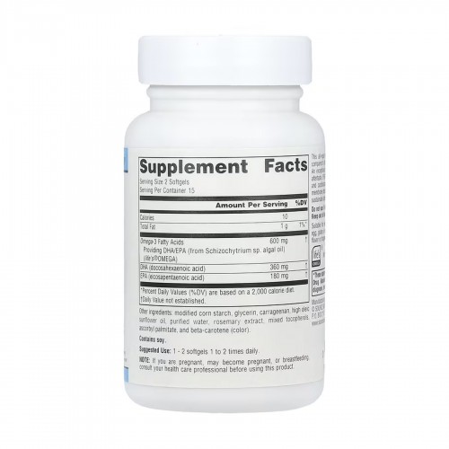 Vegan Omega-3s EPA-DHA 300 mg - 30 softgels 2023-10-6613 Source Naturals Vegan Omega-3s EPA-DHA 300 mg - 30 softgels 2023-10-6613 Source Naturals