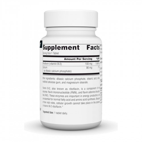 Vitamin B-2 100 mg - 100 tabs 2023-10-6134 Source Naturals Vitamin B-2 100 mg - 100 tabs 2023-10-6134 Source Naturals