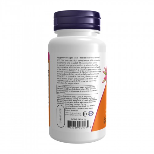 B-50 - 250 tabs 2023-10-4508 Now Foods B-50 - 250 tabs 2023-10-4508 Now Foods