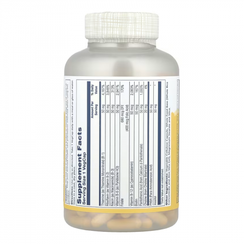 Solaray Vitamin B-Complex 50 50mg - 250 vcaps 2023-10-7414 Solaray Vitamin B-Complex 50 50mg - 250 vcaps 2023-10-7414