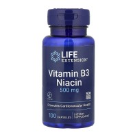 Vitamin B3 Niacin 500 mg - 100 caps Vitamin B3 Niacin 500 mg - 100 caps