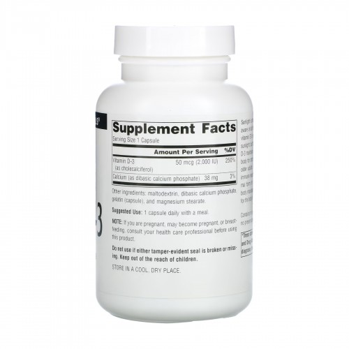 Vitamin D-3 2000 IU - 200 caps 2023-10-2705 Source Naturals Vitamin D-3 2000 IU - 200 caps 2023-10-2705 Source Naturals