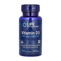 Vitamin D3 25 mcg (1000 IU) - 250 softgels Vitamin D3 25 mcg (1000 IU) - 250 softgels