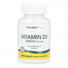 Vitamin D3 5000 IU - 60 softgels