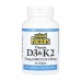 Vitamin D3 & K2 25 mcg (1000 IU) & 120 mcg - 60 softgels 2023-10-6543 Natural Factors