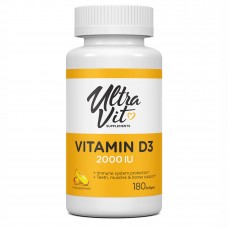 Vitamin D3 2000 IU - 180 softgels