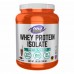Whey Protein Isolate - 816g Vanilla 2022-10-1343 Now Foods