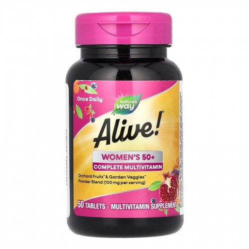 Women's 50+ Complete Multivitamin - 50 tabs 2022-10-1717 Nature's Way Women's 50+ Complete Multivitamin - 50 tabs 2022-10-1717 Nature's Way