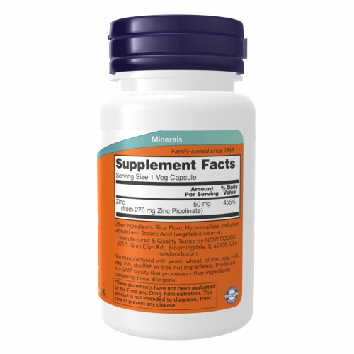 Zinc Picolinate 50 mg - 60 vcaps (Пошкоджена банка) 2023-10-3263 Zinc Picolinate 50 mg - 60 vcaps (Пошкоджена банка) 2023-10-3263