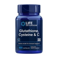 Life Extension Glutathione Cysteine & C, 100 капсул Life Extension Glutathione Cysteine & C, 100 капсул