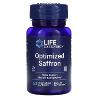 Life Extension Optimized Saffron, 60 вегакапсул