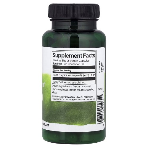 Swanson Maca 500 mg Full Spectrum, 100 капсул CN16899 Swanson Swanson Maca 500 mg Full Spectrum, 100 капсул CN16899 Swanson
