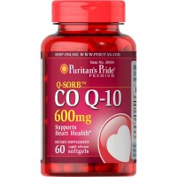 Puritan's Pride CO Q10 600 mg, 60 капсул Puritan's Pride CO Q10 600 mg, 60 капсул