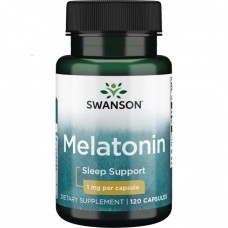 Swanson Melatonin 3 mg, 120 капсул Swanson Melatonin 3 mg, 120 капсул