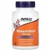 NOW Resveratrol 200 mg, 120 вегакапсул CN11619 NOW