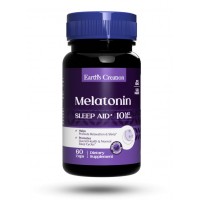 Натуральная добавка Earth‘s Creation Melatonin 10 mg, 60 капсул