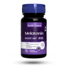 Натуральная добавка Earth‘s Creation Melatonin 10 mg, 60 капсул Натуральная добавка Earth‘s Creation Melatonin 10 mg, 60 капсул