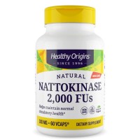 Натуральная добавка Healthy Origins Nattokinase 100 mg, 60 вегакапсул Натуральная добавка Healthy Origins Nattokinase 100 mg, 60 вегакапсул