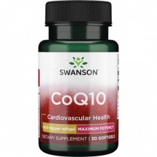 Натуральна добавка Swanson CoQ10 400 mg Maximum Potency, 30 капсул