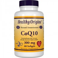 Натуральная добавка Healthy Origins CoQ10 Kaneka Q10 300 mg, 60 капсул Натуральная добавка Healthy Origins CoQ10 Kaneka Q10 300 mg, 60 капсул