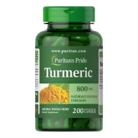 Куркума Puritan's Pride Turmeric 800 mg, 200 капсул Куркума Puritan's Pride Turmeric 800 mg, 200 капсул