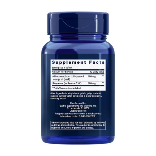Life Extension Super Absorbable CoQ10 100 mg, 60 капсул CN14076 Life Extension Life Extension Super Absorbable CoQ10 100 mg, 60 капсул CN14076 Life Extension