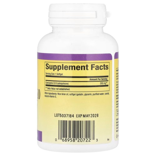 Natural Factors Coenzyme Q10 200 mg, 60 капсул CN17125 Natural Factors Coenzyme Q10 200 mg, 60 капсул CN17125