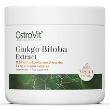 Натуральная добавка OstroVit Vege Ginkgo Biloba, 50 грамм СРОК 11.25