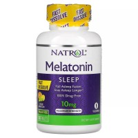 Натуральная добавка Natrol Melatonin 10 mg Fast Dissolve, 100 таблеток Цитрус