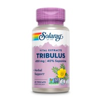 Натуральная добавка Solaray Tribulus Extract 450 mg, 60 вегакапсул