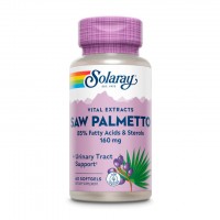 Solaray Saw Palmetto 160 mg, 60 капсул Solaray Saw Palmetto 160 mg, 60 капсул