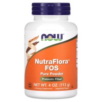 NOW Nutraflora Fos Powder, 113 грамм NOW Nutraflora Fos Powder, 113 грамм