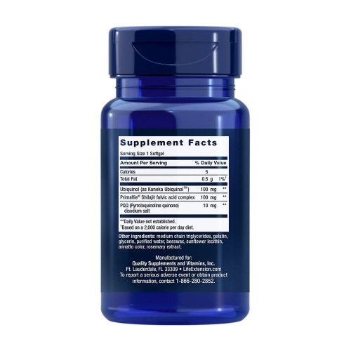 Life Extension Super Ubiquinol CoQ10 100 mg, 30 капсул CN14080 Life Extension Life Extension Super Ubiquinol CoQ10 100 mg, 30 капсул CN14080 Life Extension
