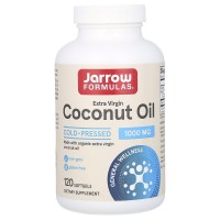 Натуральная добавка Jarrow Formulas Coconut Oil Extra Virgin, 120 капсул Натуральная добавка Jarrow Formulas Coconut Oil Extra Virgin, 120 капсул
