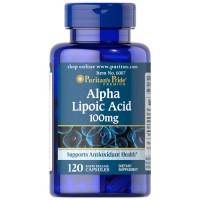 Натуральная добавка Puritan's Pride Alpha Lipoic Acid 100 mg, 120 капсул Натуральная добавка Puritan's Pride Alpha Lipoic Acid 100 mg, 120 капсул
