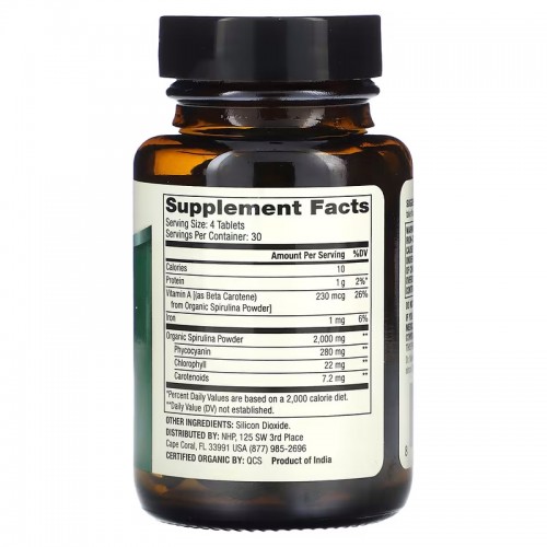 Натуральная добавка Dr. Mercola Organic Spirulina, 120 таблеток CN14263 Dr. Mercola Натуральная добавка Dr. Mercola Organic Spirulina, 120 таблеток CN14263 Dr. Mercola
