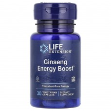 Life Extension Ginseng Energy Boost, 30 вегакапсул