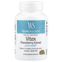 Natural Factors Womensense Vitex Chasteberry Extract, 90 вегакапсул Natural Factors Womensense Vitex Chasteberry Extract, 90 вегакапсул
