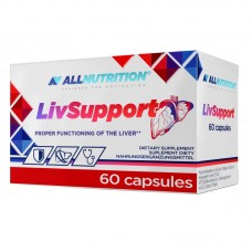 Натуральная добавка AllNutrition LivSupport, 60 капсул