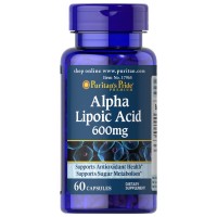 Натуральная добавка Puritan's Pride Alpha Lipoic Acid 600 mg, 60 капсул Натуральная добавка Puritan's Pride Alpha Lipoic Acid 600 mg, 60 капсул