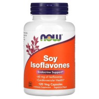 NOW Soy Isoflavones 150 mg, 120 вегакапсул NOW Soy Isoflavones 150 mg, 120 вегакапсул